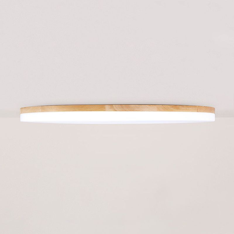 Garduru | LED Deckenleuchte Holz Metall Schlafzimmer Wohnzimmer Esszimmer