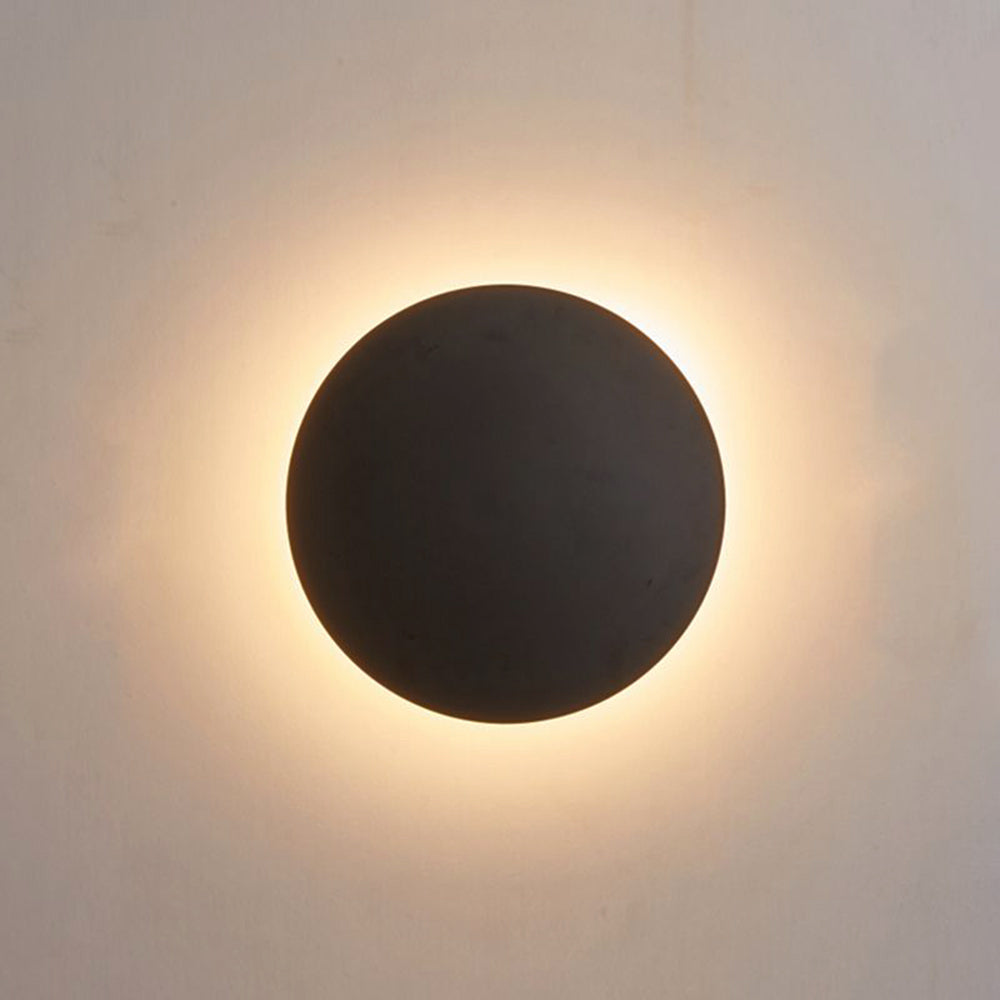 Runde Wandlampe für Zuhause und Büro - Modernes zeitgenössisches Design
