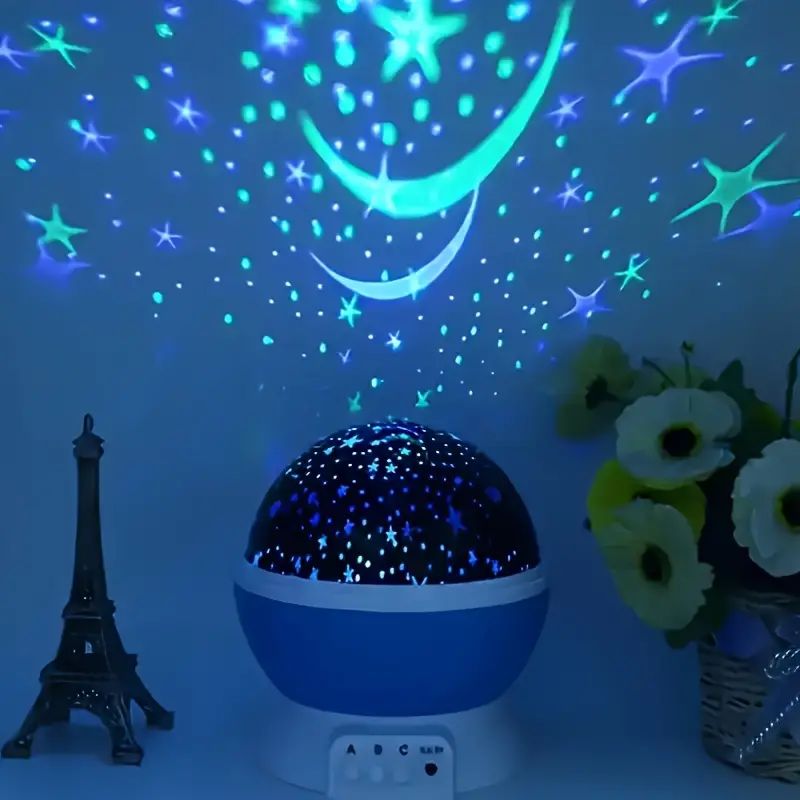 360° himmel-Projektor – Magisches Ambiente für Schlaf- & Wohnzimmer
