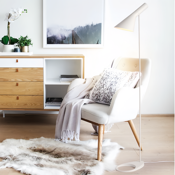 Nordic Stehlampe für das Wohnzimmer | AJ Stehlampe