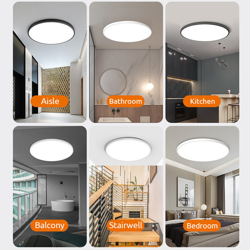 LED-Deckenleuchte Modern mit Metallrahmen