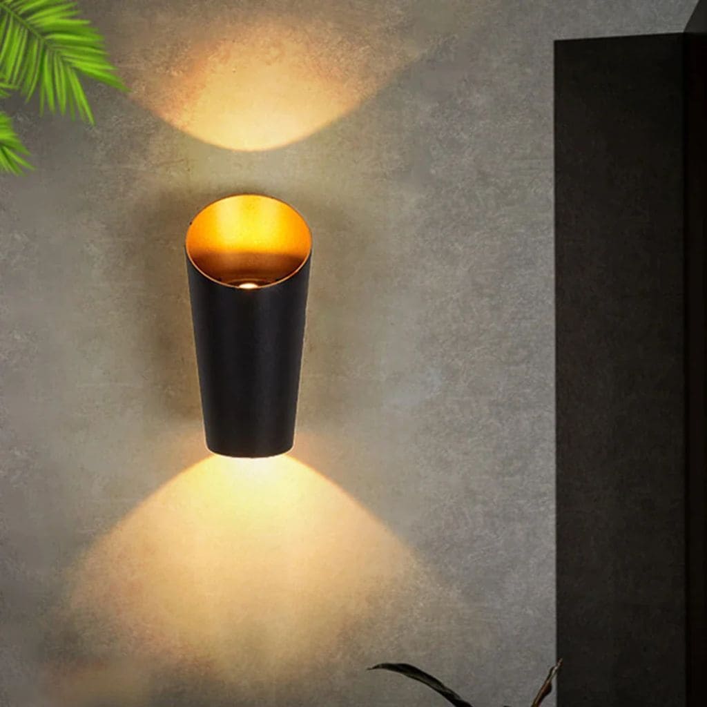 Garduru - Moderne Wasserdichte LED Wandleuchte für Innen- und Außenbereich