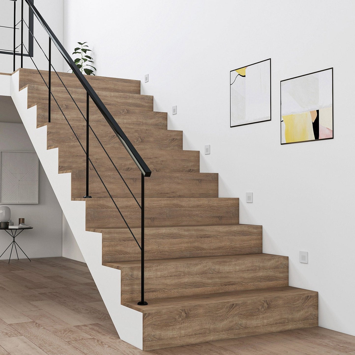 Wandleuchte Modern Weiß LED Einbauleuchte