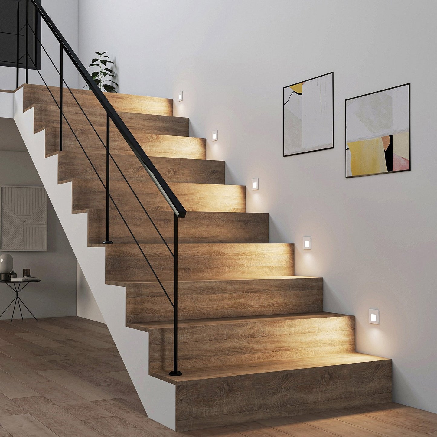 Wandleuchte Modern Weiß LED Einbauleuchte