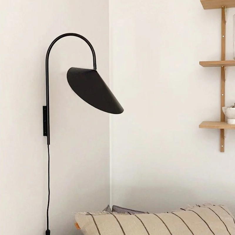 Wandleuchte Moderne Eisen Blatt Stil Lampe