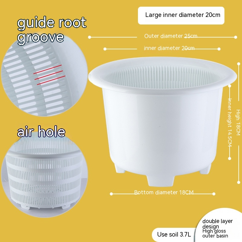 Atmungsaktiver Wurzelkontroll-Topf für Pflanzen – Ideal für gesundes Wachstum und optimale Belüftung