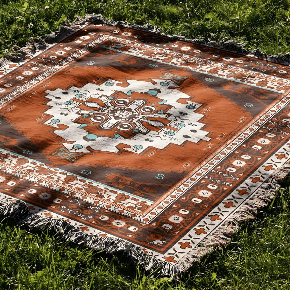 Desert Bloom Wandteppich Picknickdecke & Wurfdecke