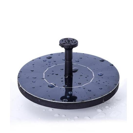 Solarbetriebener Wassersprudler für Vogeltränken – Sprudelbrunnen mit Solarpanel