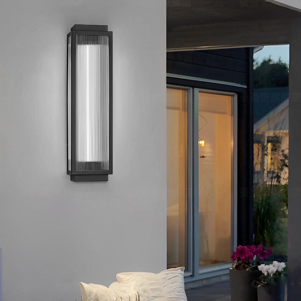 Moderne LED-Wandlampe wasserfest