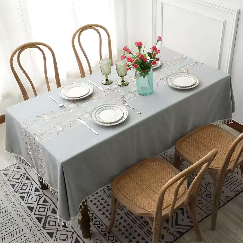 Blossom Weave Eleganz Tischdecke