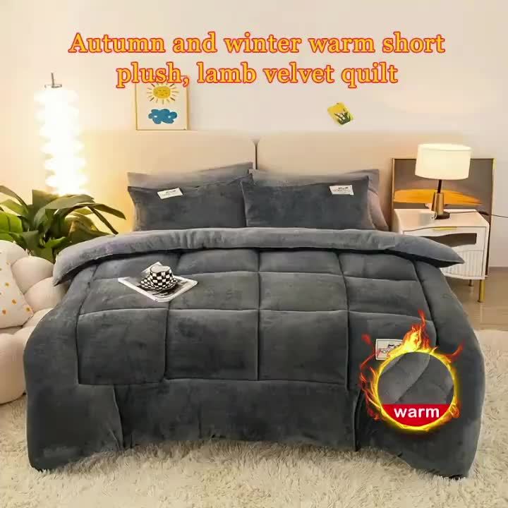 Garduru Flauschdecke - Extra dick, antistatisch, warm für Herbst/Winter