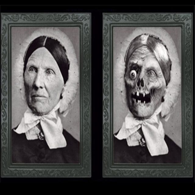 3D Halloween Gesicht Verändernde Geist Porträt