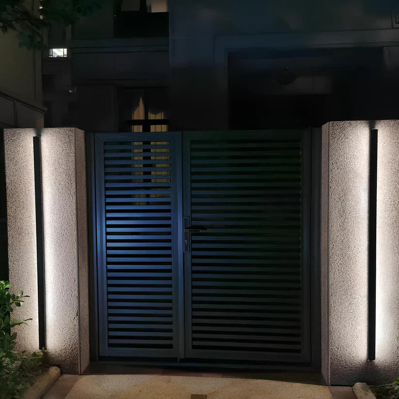 Outdoor Wandleuchte Aluminium Modern LED Wandleuchte