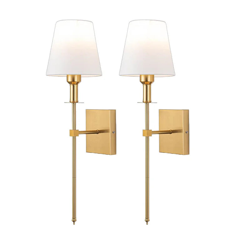 Wandleuchte Akku Modern Stoff Wandleuchte