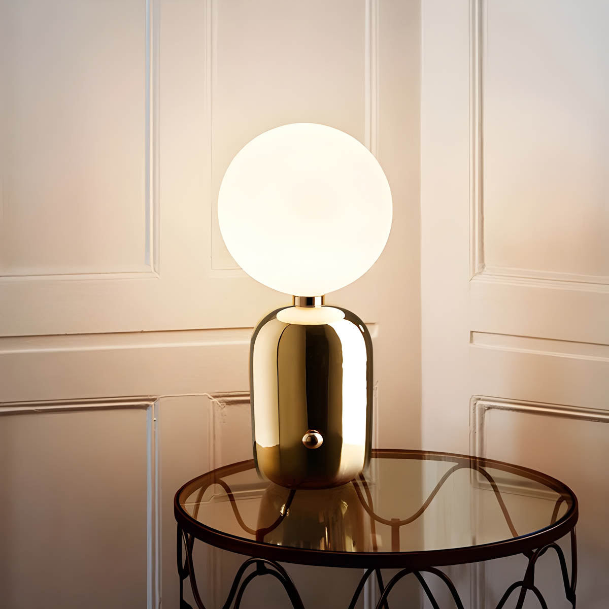 Garduru - Minimalistische LED-Tischlampe mit Warmer Ambienteleuchte