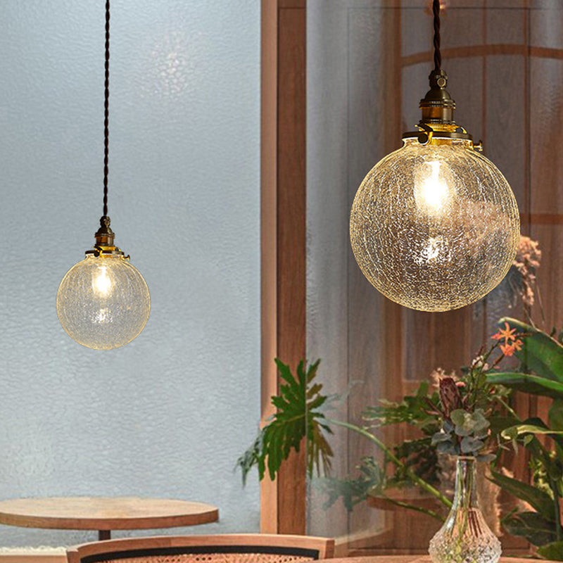 Glas LED Hängeleuchte – Moderne Wandlampe im Nordic-Stil