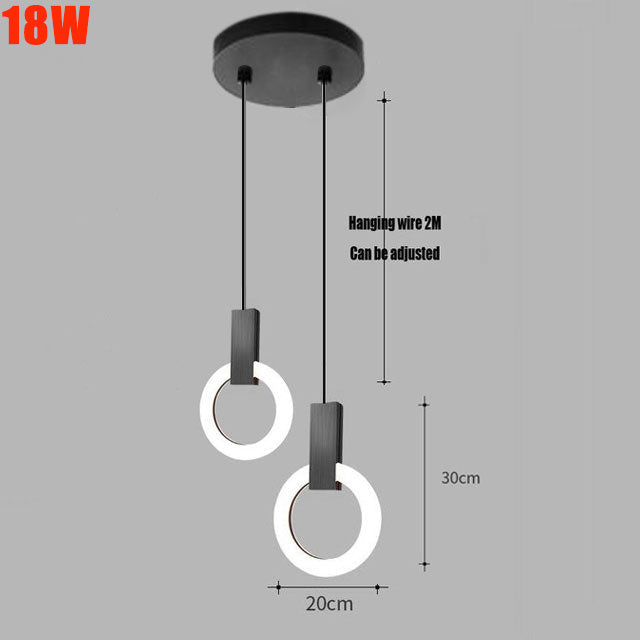 Garduru Ring Led Pendelleuchte
