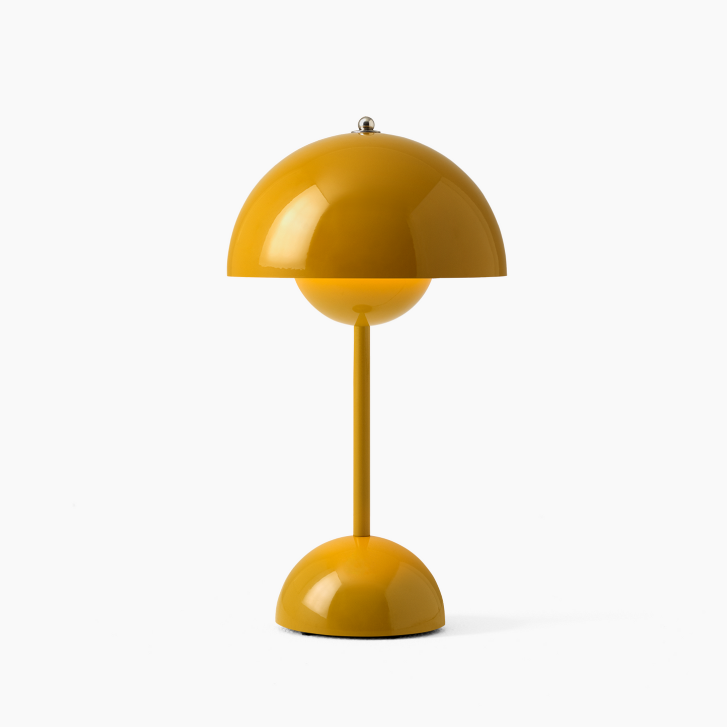 Tischlampe Flowerpot V2 - Ikonisches Design von Verner Panton, dimmbar und kabellos