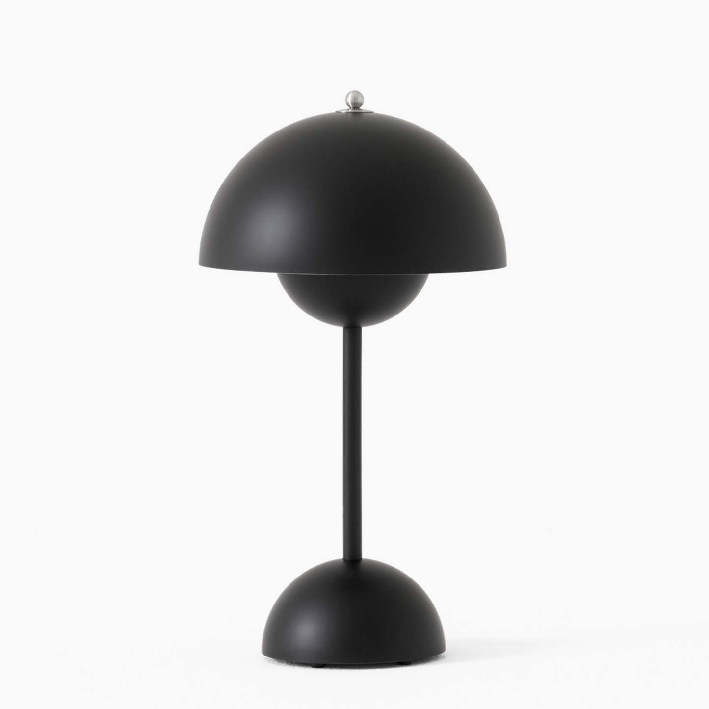 Tischlampe Flowerpot V2 - Ikonisches Design von Verner Panton, dimmbar und kabellos
