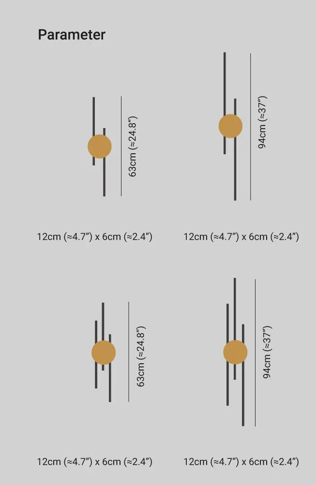 Industrie LED Wandleuchte – Schlankes und Minimalistisches Design für Moderne Innenräume