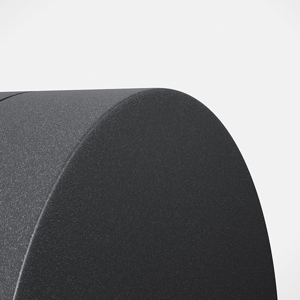 Garduru Runde Außenwandleuchte – IP65 wasserdicht Metall- und Glasdesign