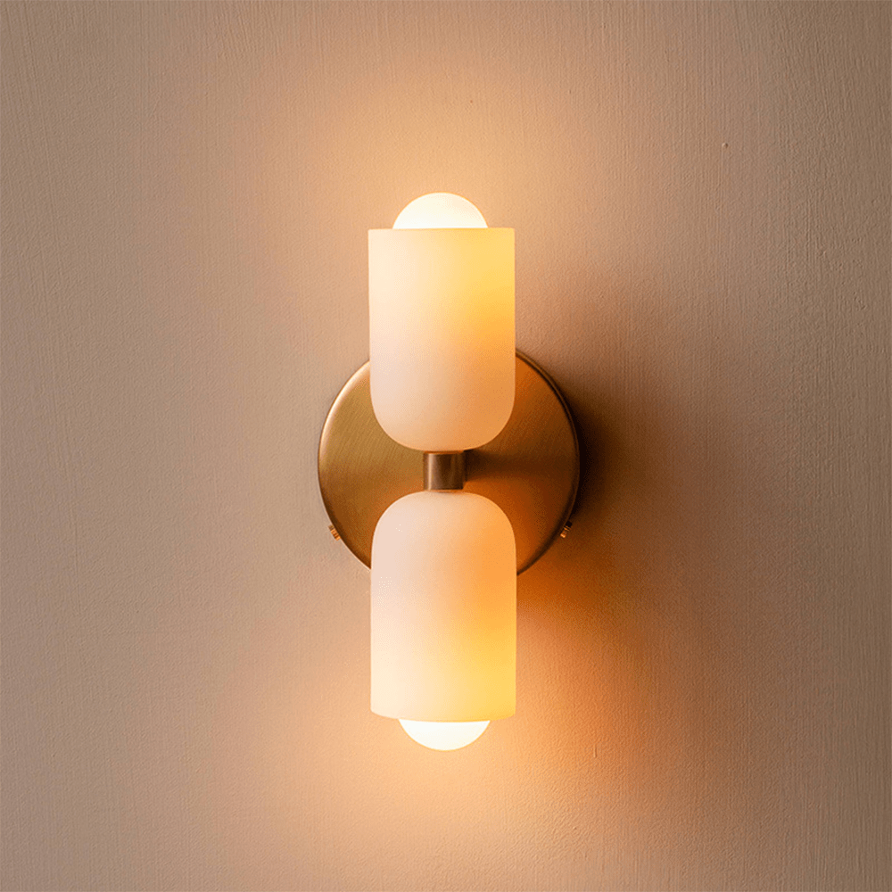 Moderne Wandleuchte mit doppelter Beleuchtung | LuxeGlow