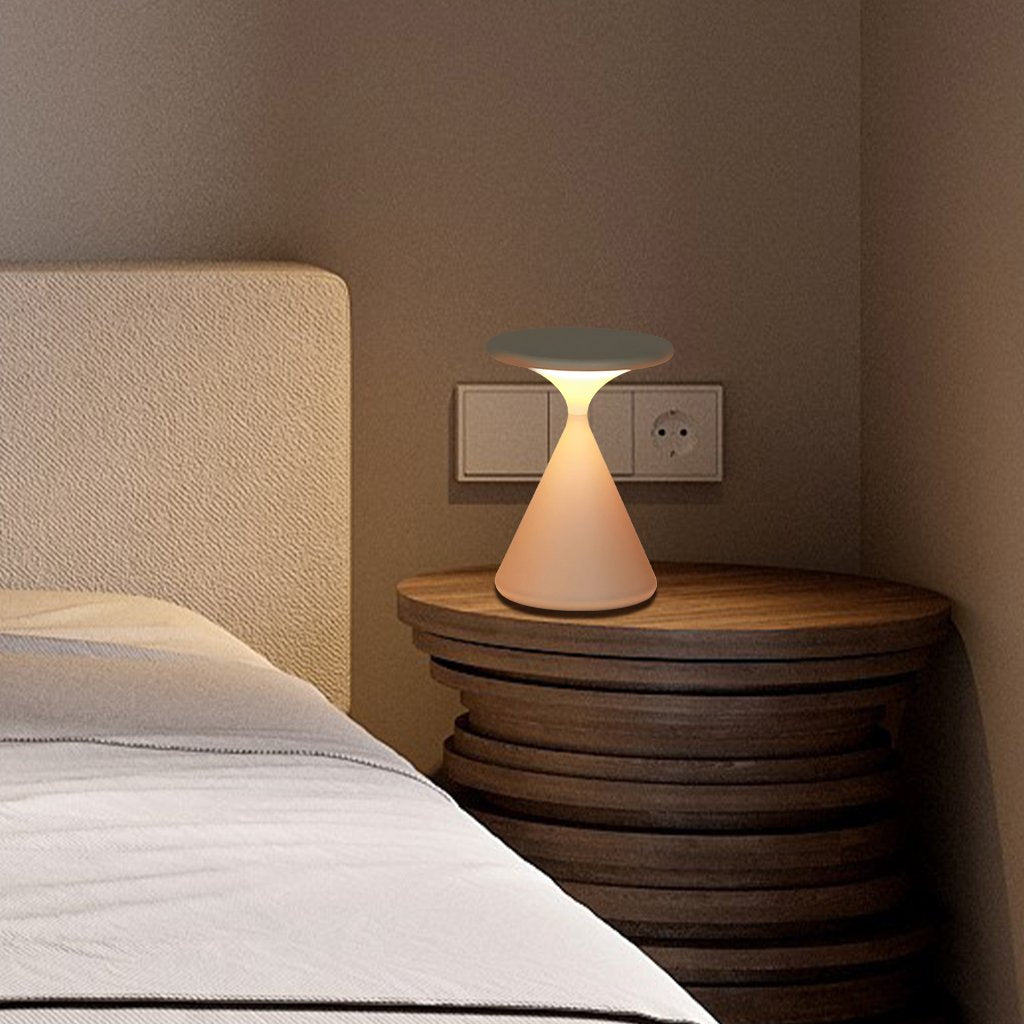 GlowSand - Elegante Sanduhr Tischlampe