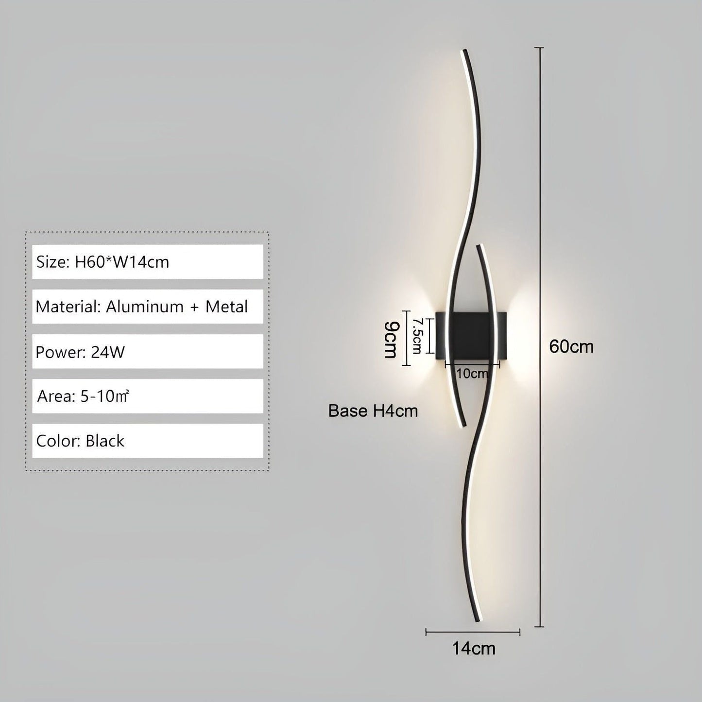 Garduru Light - Nordic Flur LED Wandleuchte