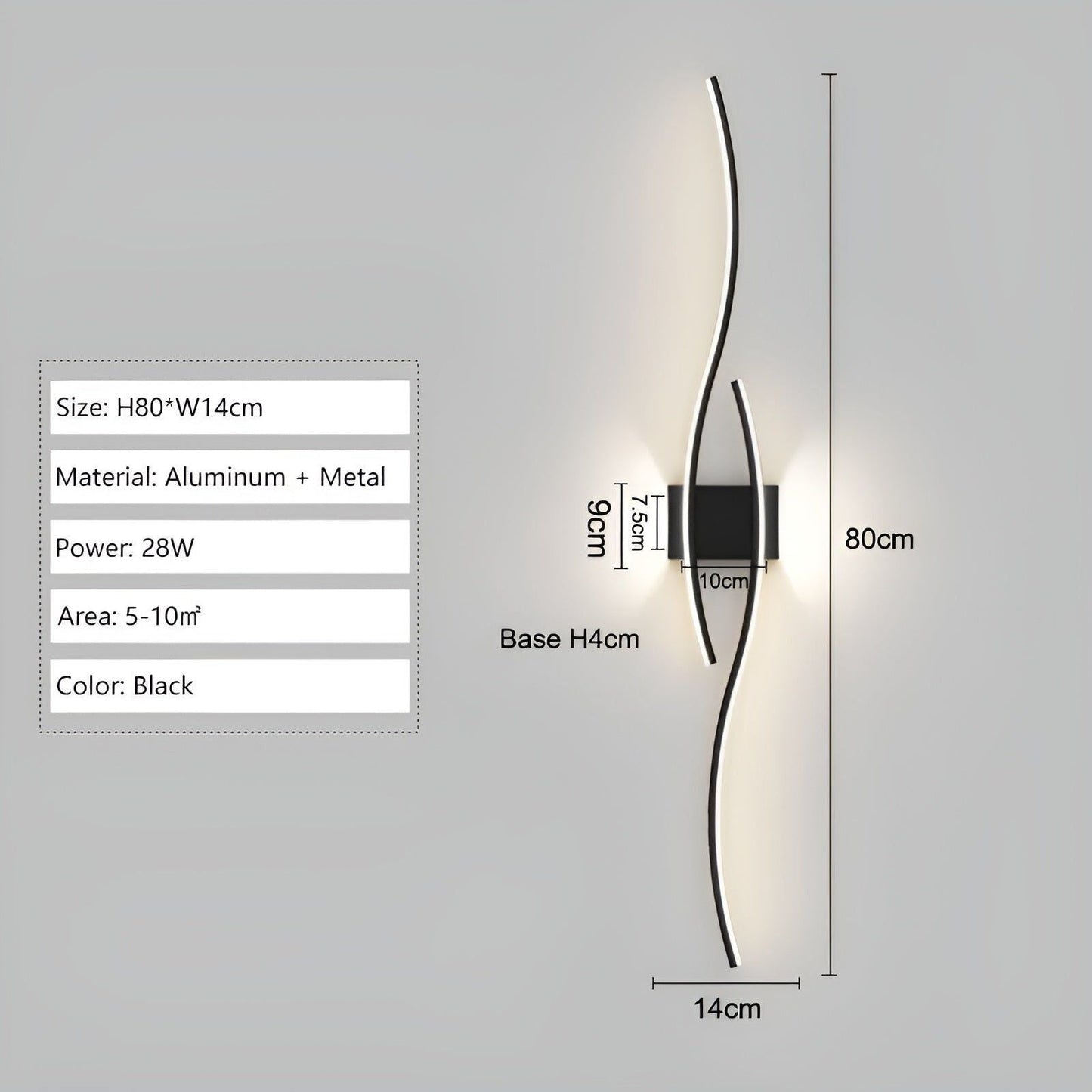Garduru Light - Nordic Flur LED Wandleuchte