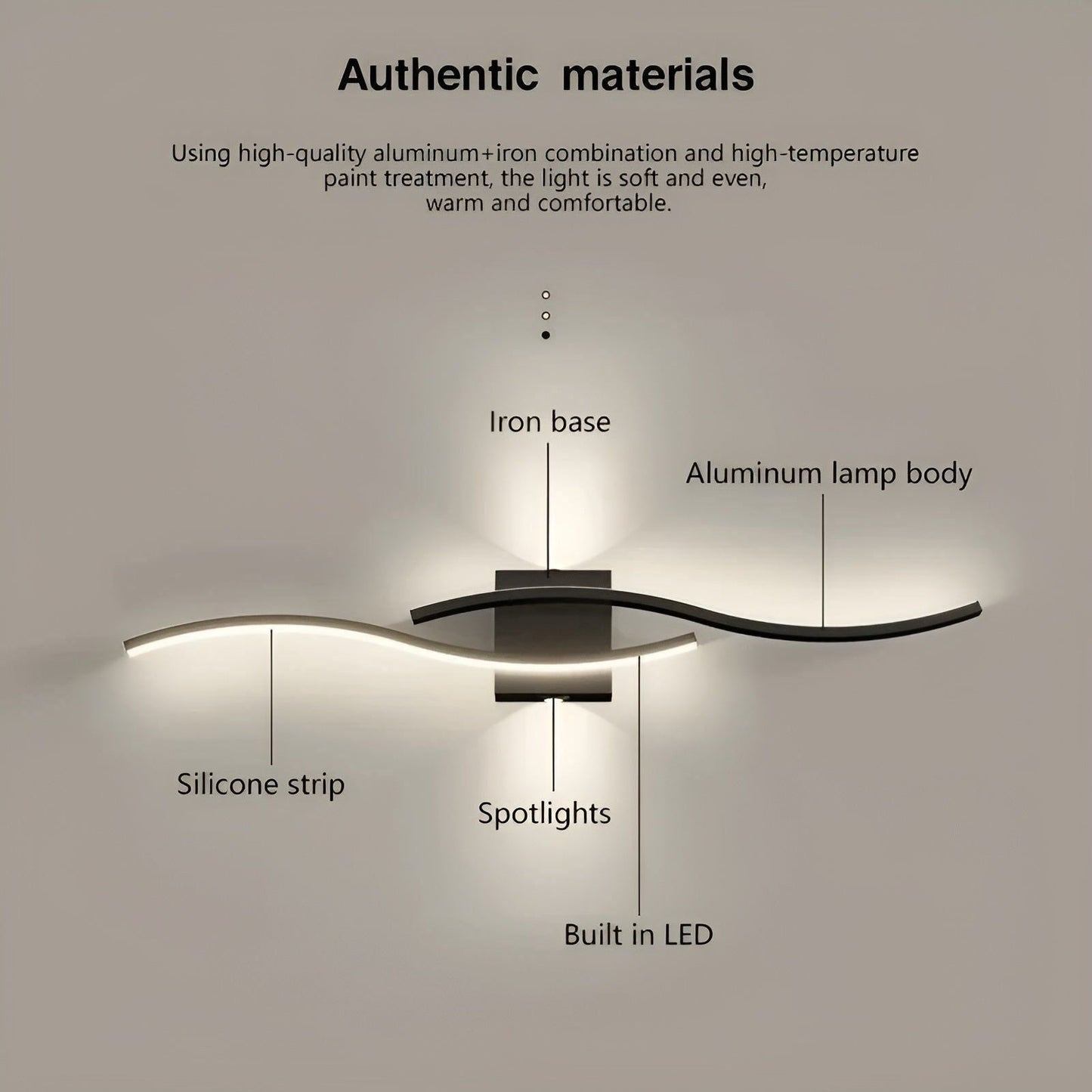 Garduru Light - Nordic Flur LED Wandleuchte