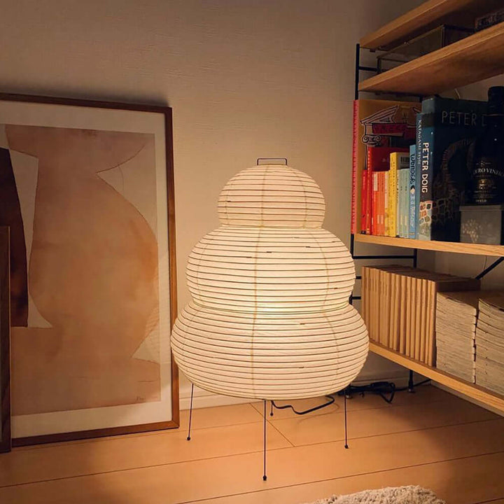 Japanische Papierlaterne Tischlampe – Stilvolle Zen-Lampe