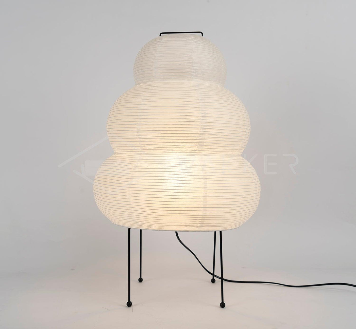 Garduru Tischlampe – Japanisch inspirierte sanfte Papierlicht