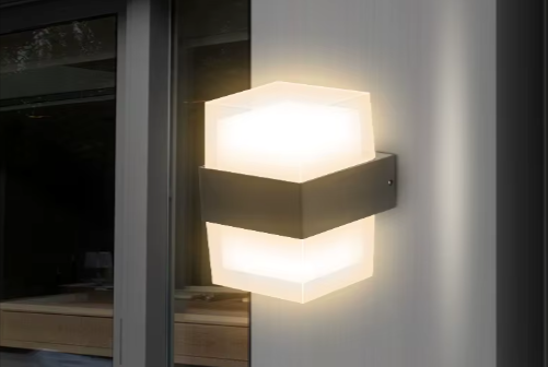 Royelux LED Pentagram Wandlampe - Stilvolle wasserdichte Lampe für Innen- und Außenbereich