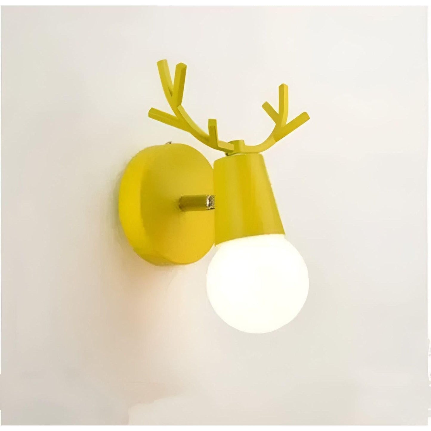 Garduru Licht - Nordische Macaron Geweih LED Wandlampe
