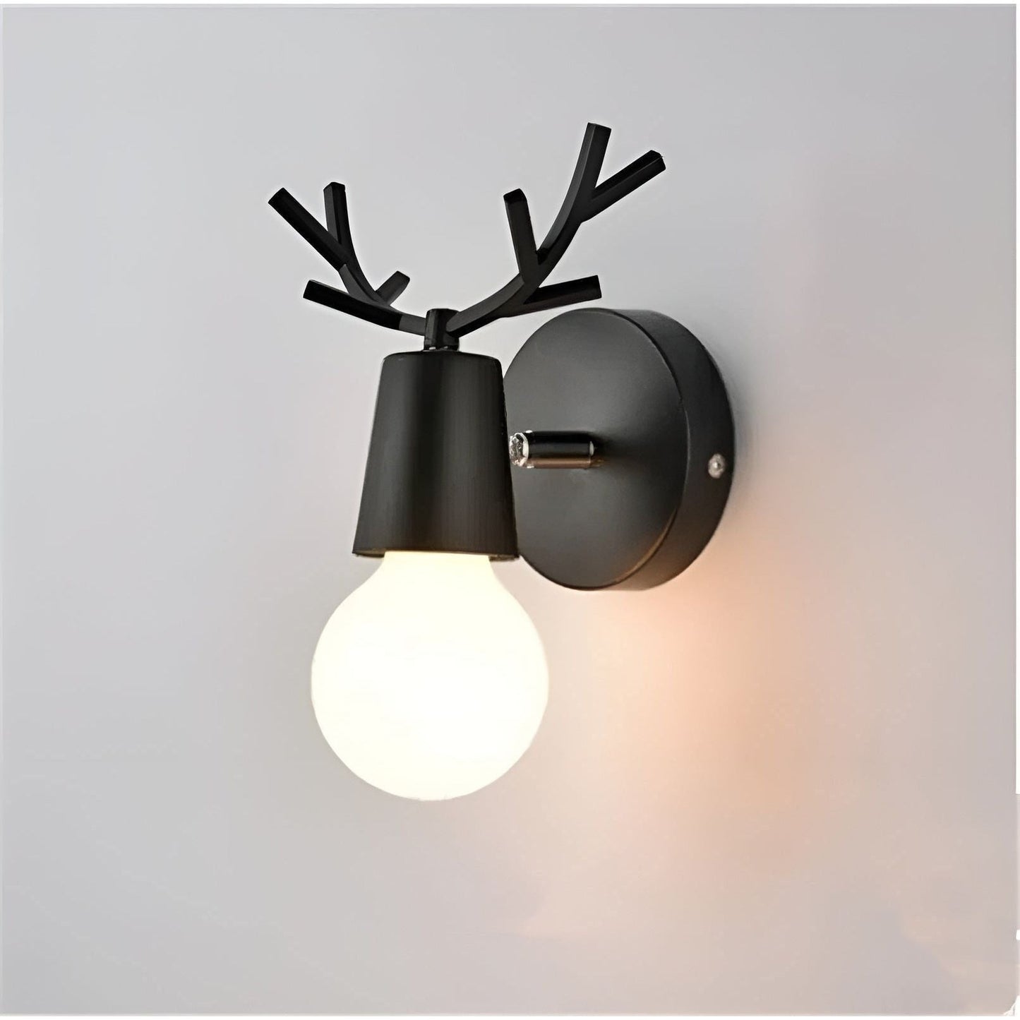 Garduru Licht - Nordische Macaron Geweih LED Wandlampe