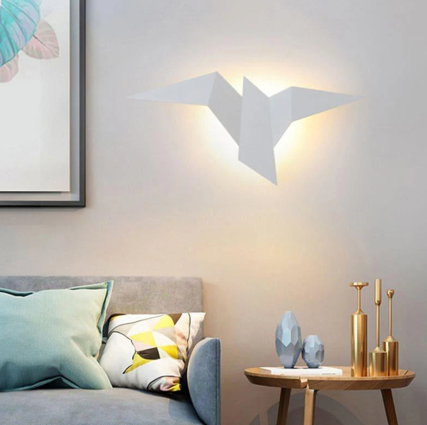 Wandlampe Design Vogel - Dekorative und Moderne Beleuchtung für Innenräume