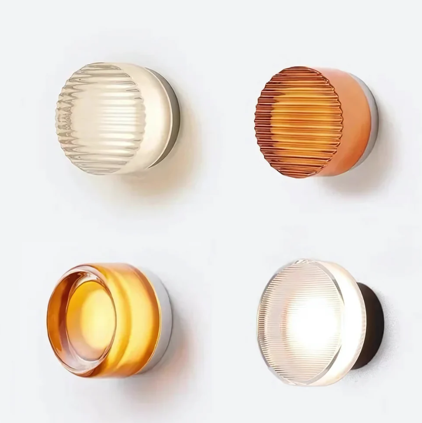 Wandleuchte Héra - Elegante Beleuchtung aus Metall und Glas | Modernes Design für eine raffinierte Atmosphäre