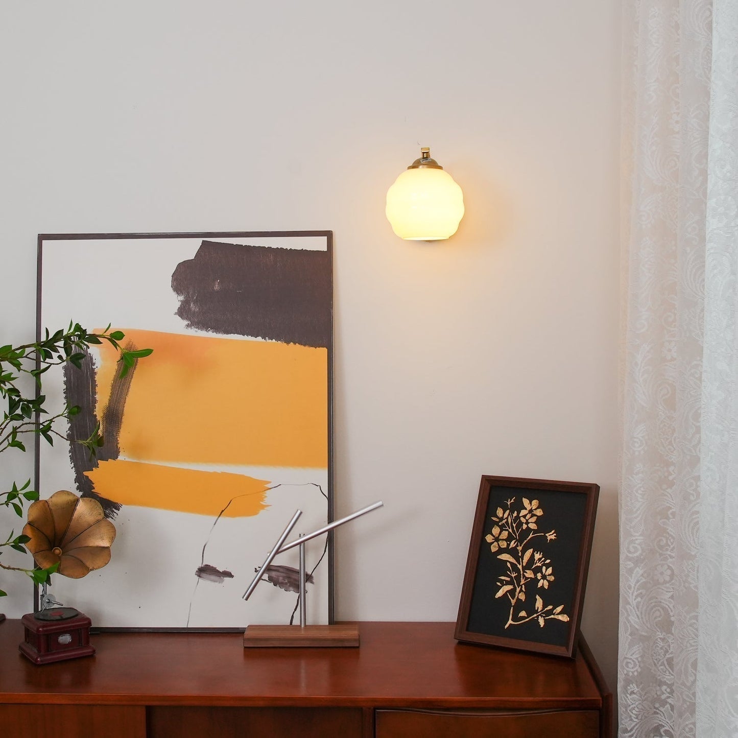 Garduru Deco Vintage Wandlampe – Klassische Eleganz für zeitlose Interieurs