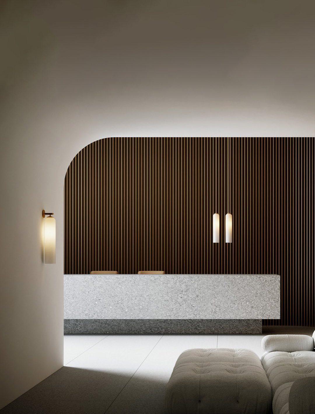 Wandleuchte aus handgefertigtem Glas – Elegante und moderne LED-Beleuchtung
