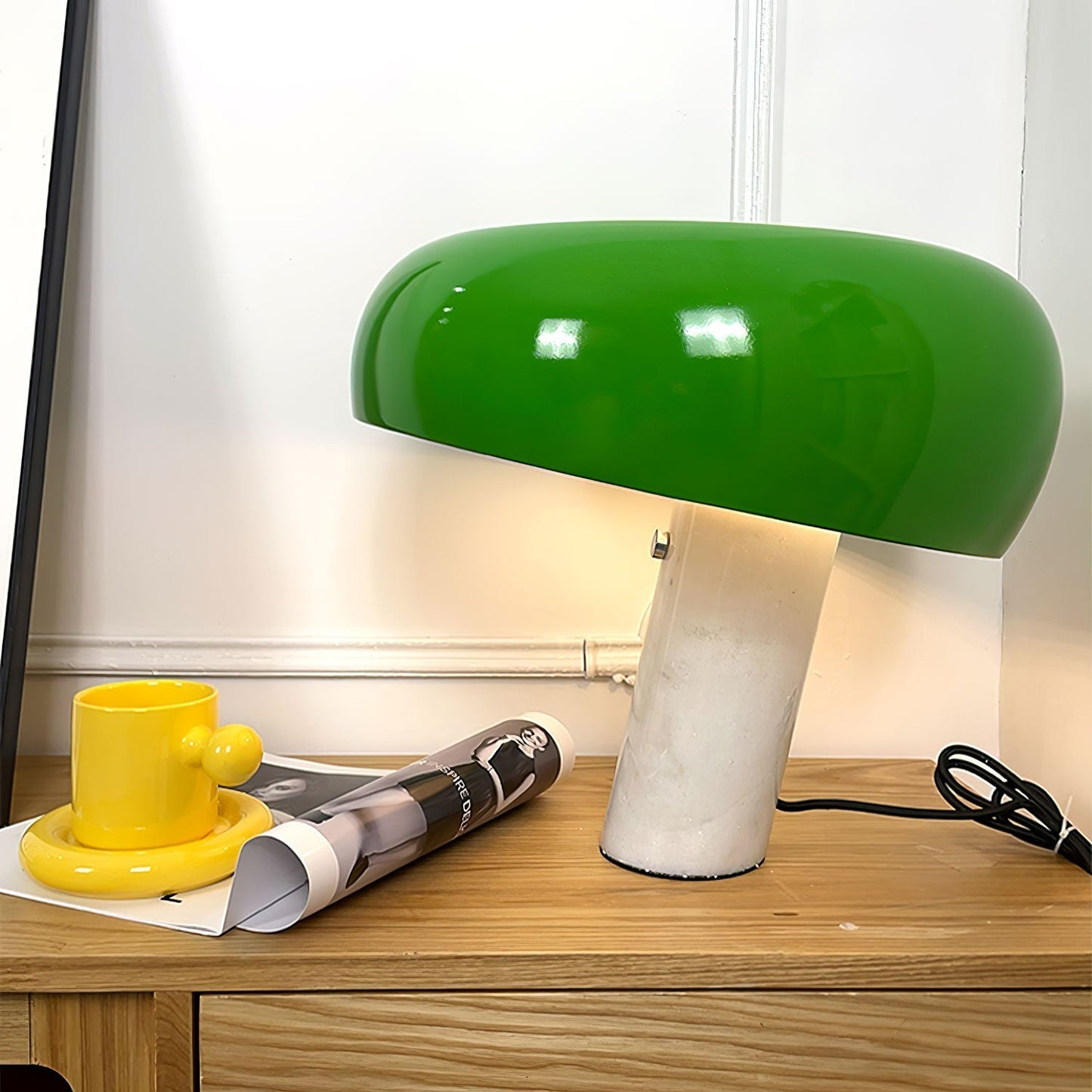 Tischlampe MarbleGlow – Eleganz in Marmor & Warmes Licht