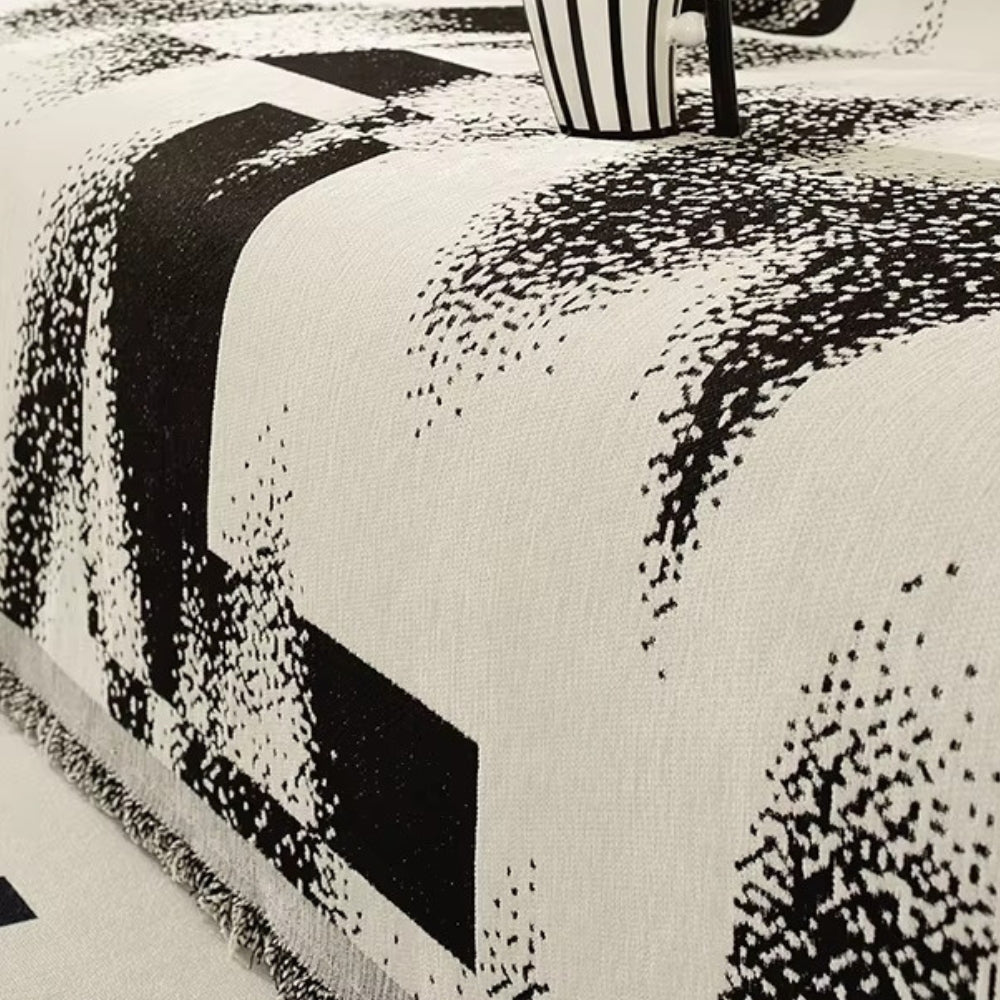 Avantgarde Abstrakt Chenille Sofabezug