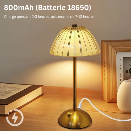 Éclat Cristal - Luxuriöse Kabelgebundene Tischlampe