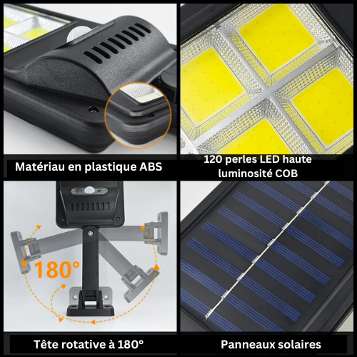 Garduru Cobra™ - Intelligente Solar LED Lampe