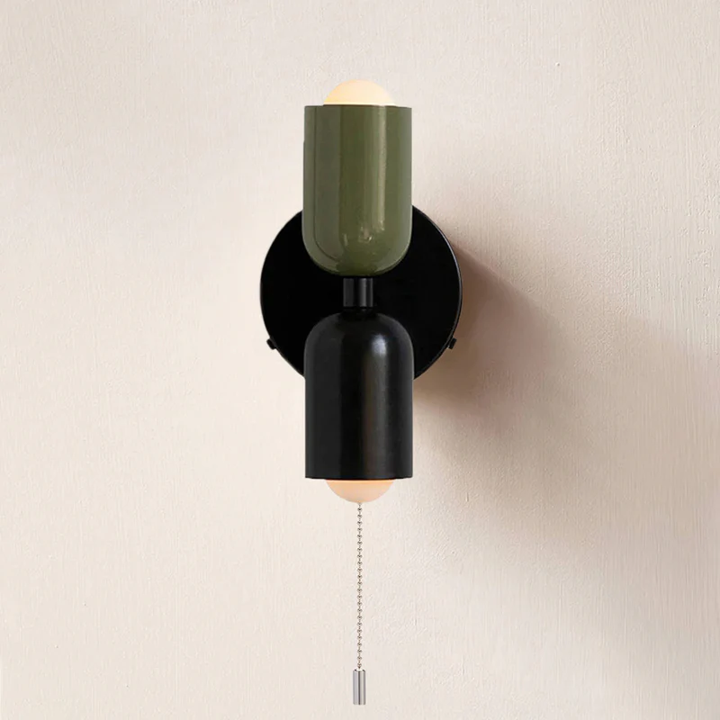 Wandleuchte Modern Dual Glass Wandlampe