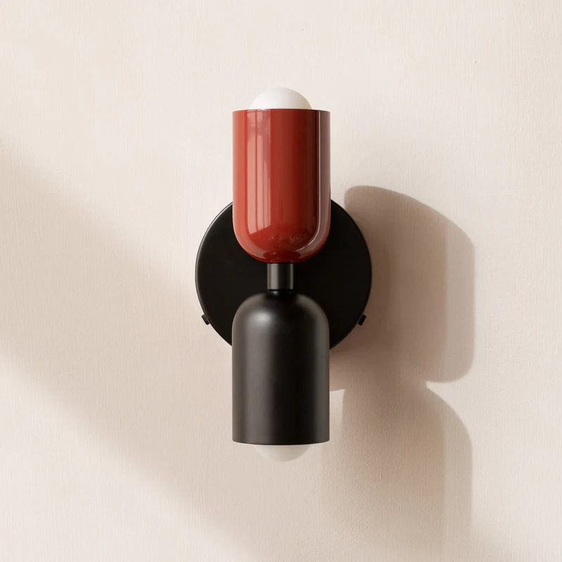 Wandleuchte Modern Dual Glass Wandlampe