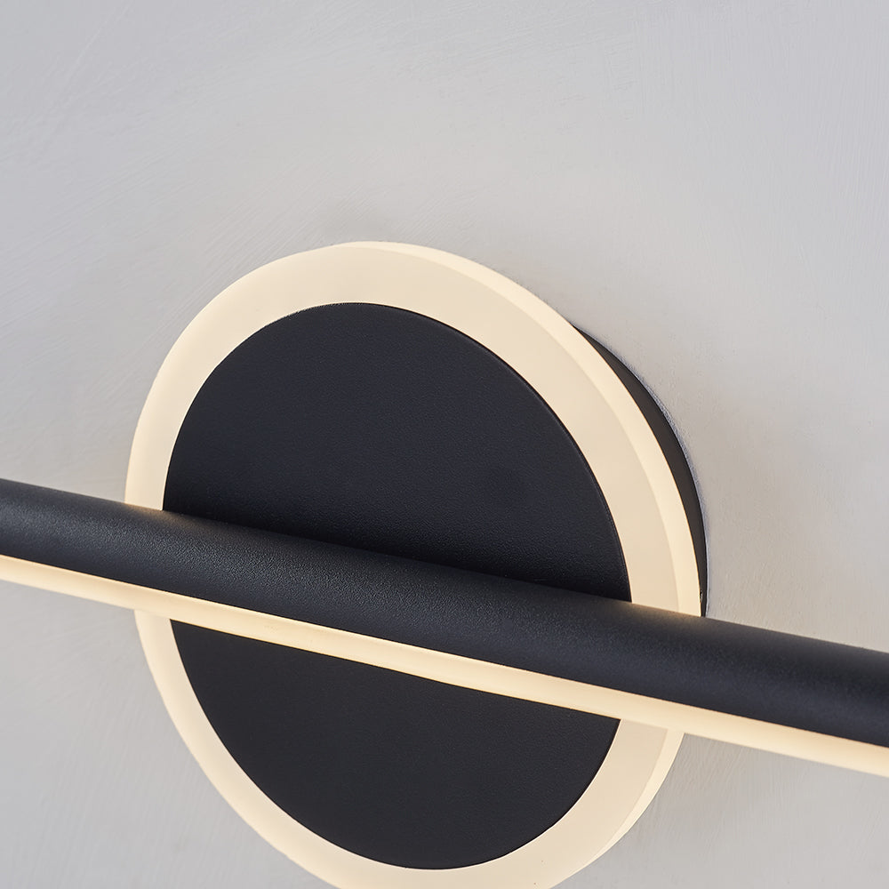Moderne LED Wandleuchte aus Metall und Silikon – Wetterfest und Energiesparend