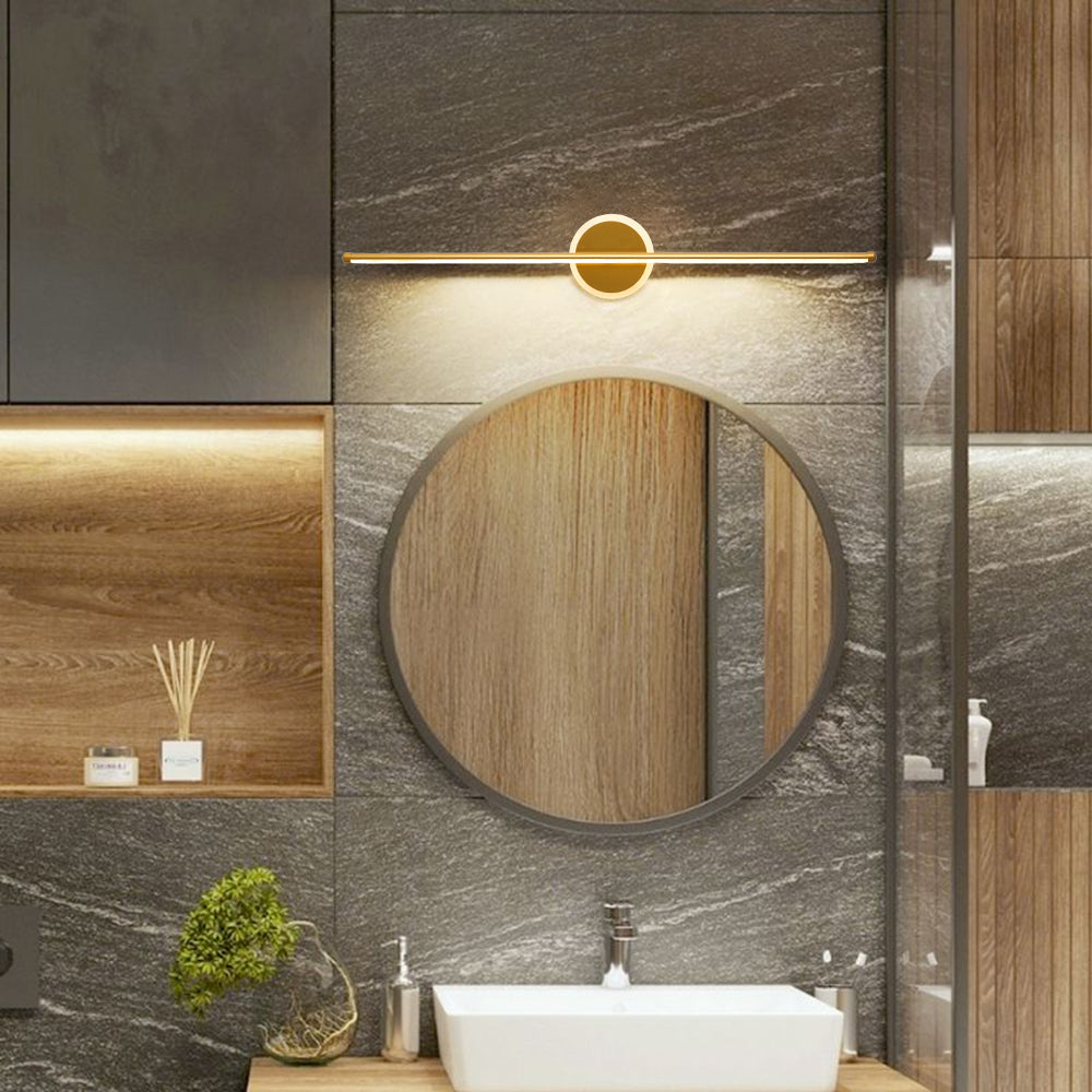 Moderne LED Wandleuchte aus Metall und Silikon – Wetterfest und Energiesparend