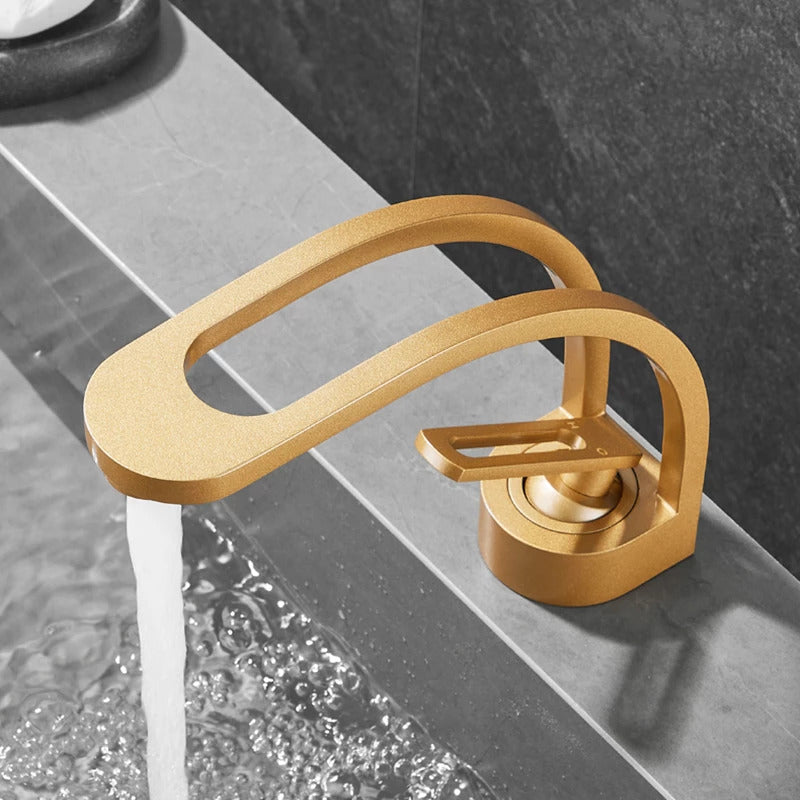 Innovativer Badezimmer-Wasserhahn mit Dual-Channel-Design – Für kaltes & warmes Wasser getrennt