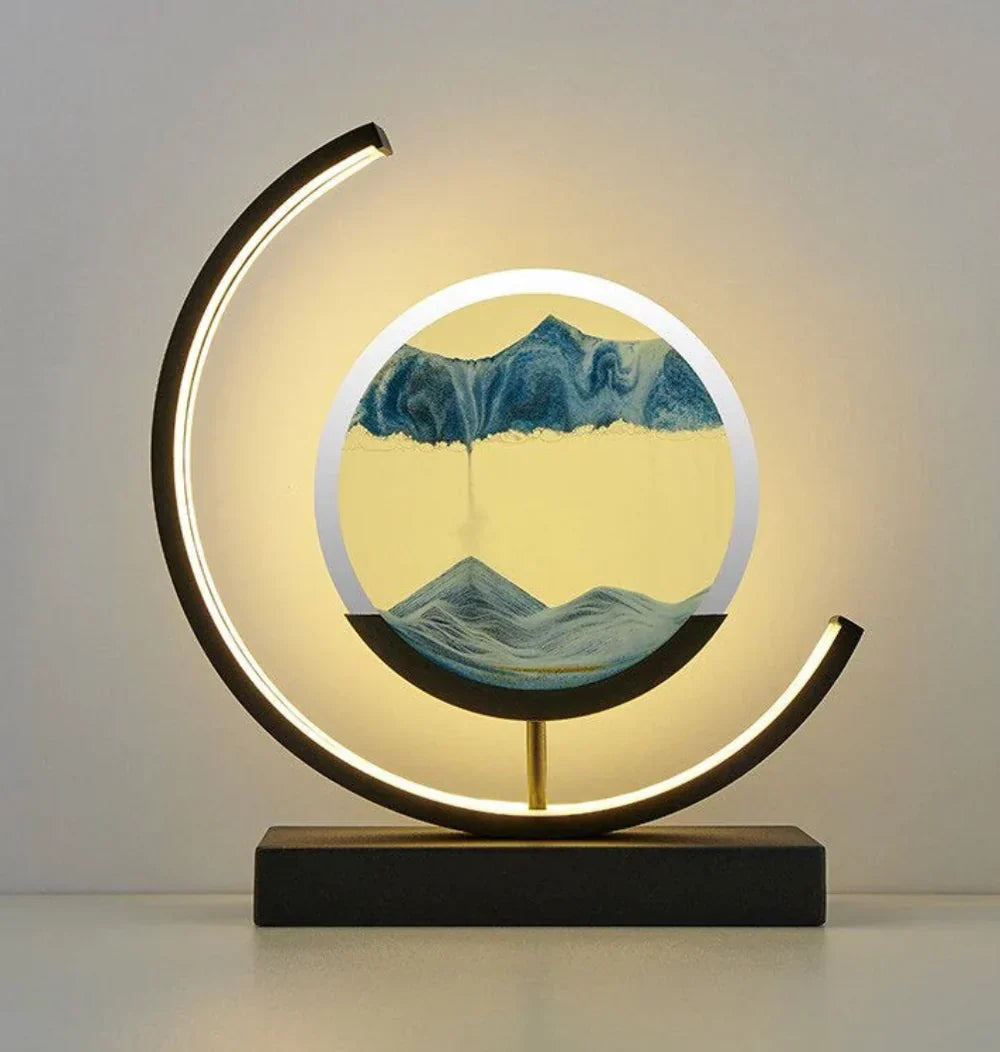 Zen Fließende Sand Kunst Licht