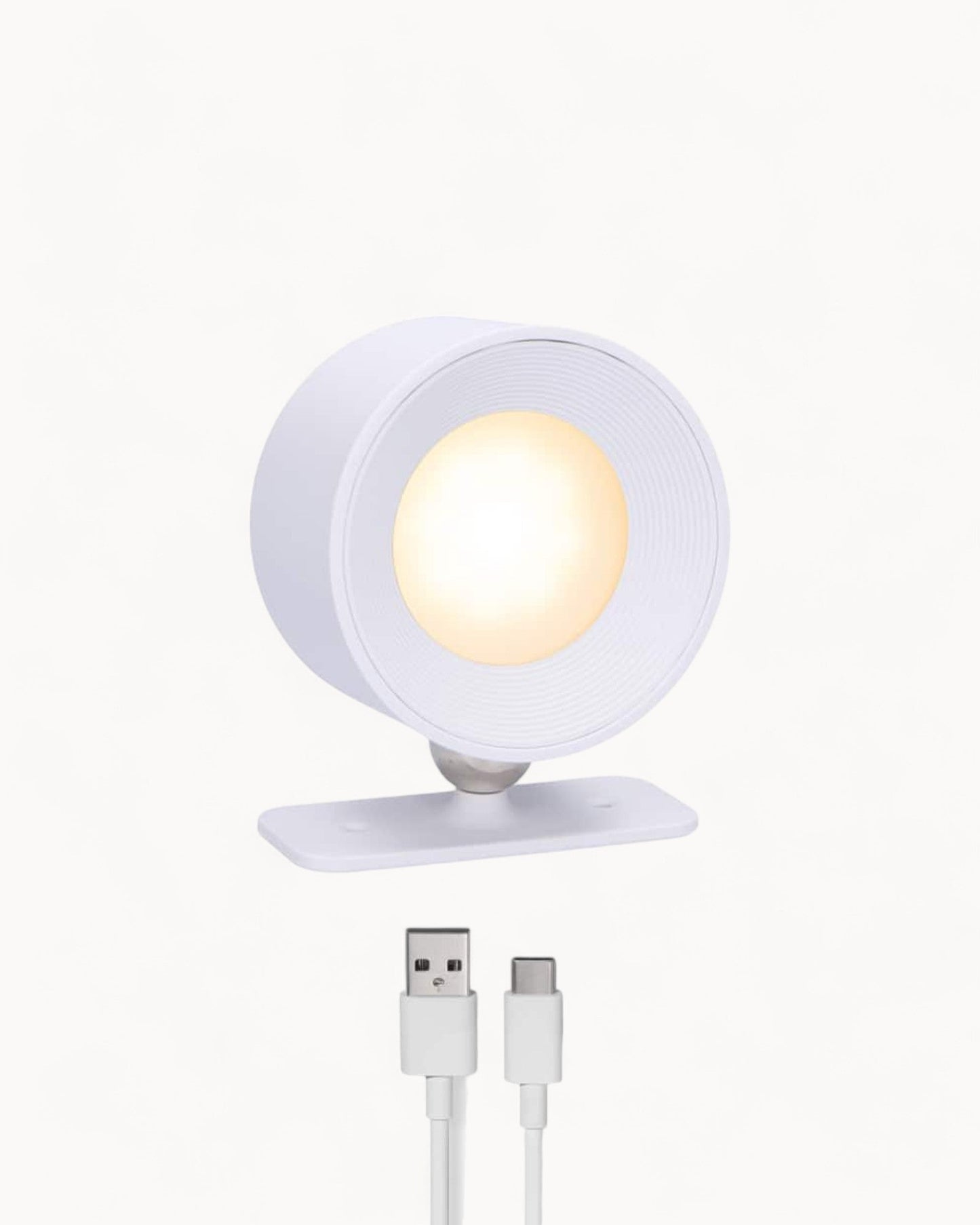 360° Drahtlose wiederaufladbare Wandlampe